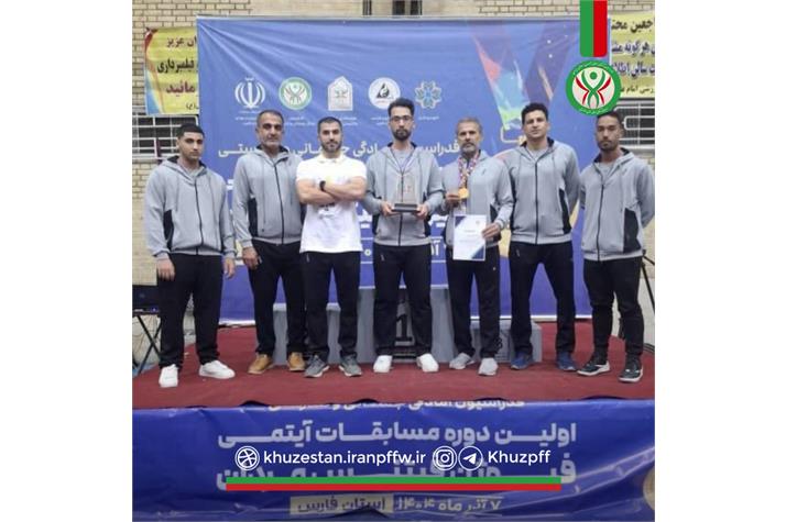 کسب مدال طلای کلانتر سماری پور در رقابت های فیوژن فیتنس  قهرمانی کشور