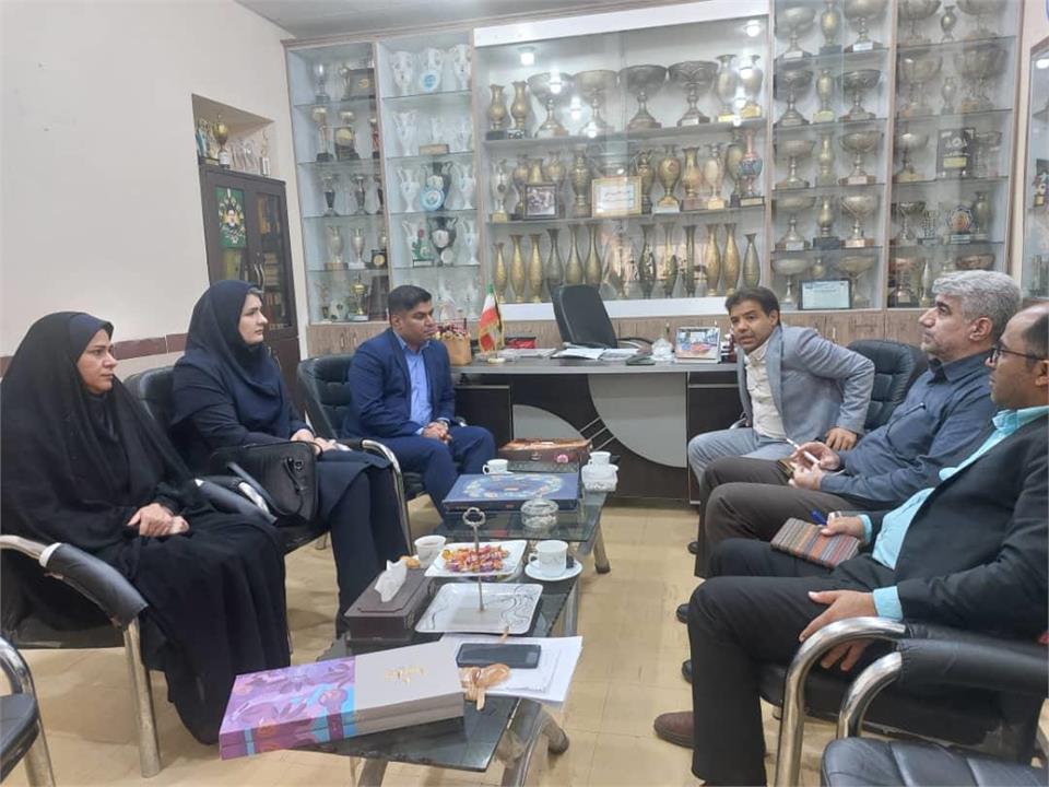 برنامه ریزی جهت همکاری هیات آمادگی  جسمانی و تندرستی استان  با معاونت تربیت بدنی و سلامت آموزش و پرورش خوزستان